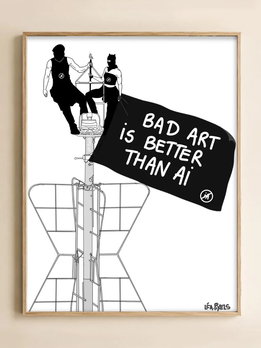 Bad art is better than AI