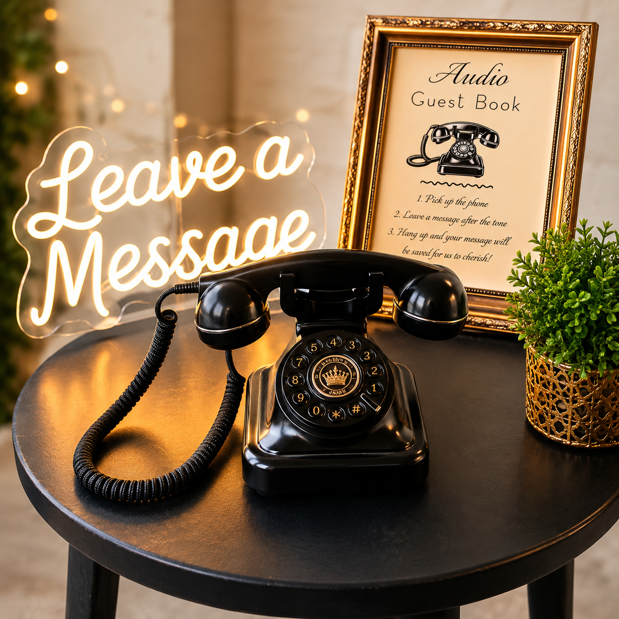 CheesyPix Audio Guest Book