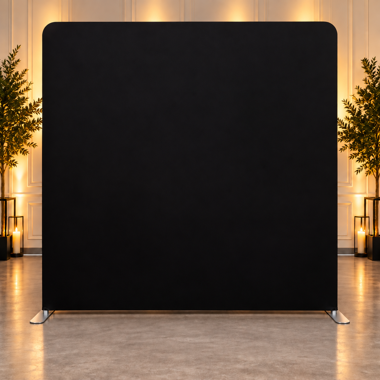 Black Pillowcase Backdrop