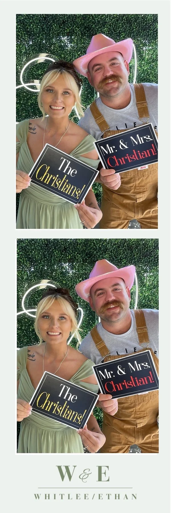 Guests crowding into a CheesyPix booth