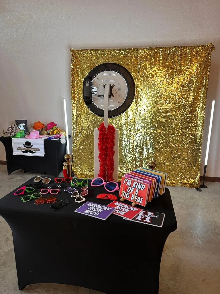 Second Social booth setup