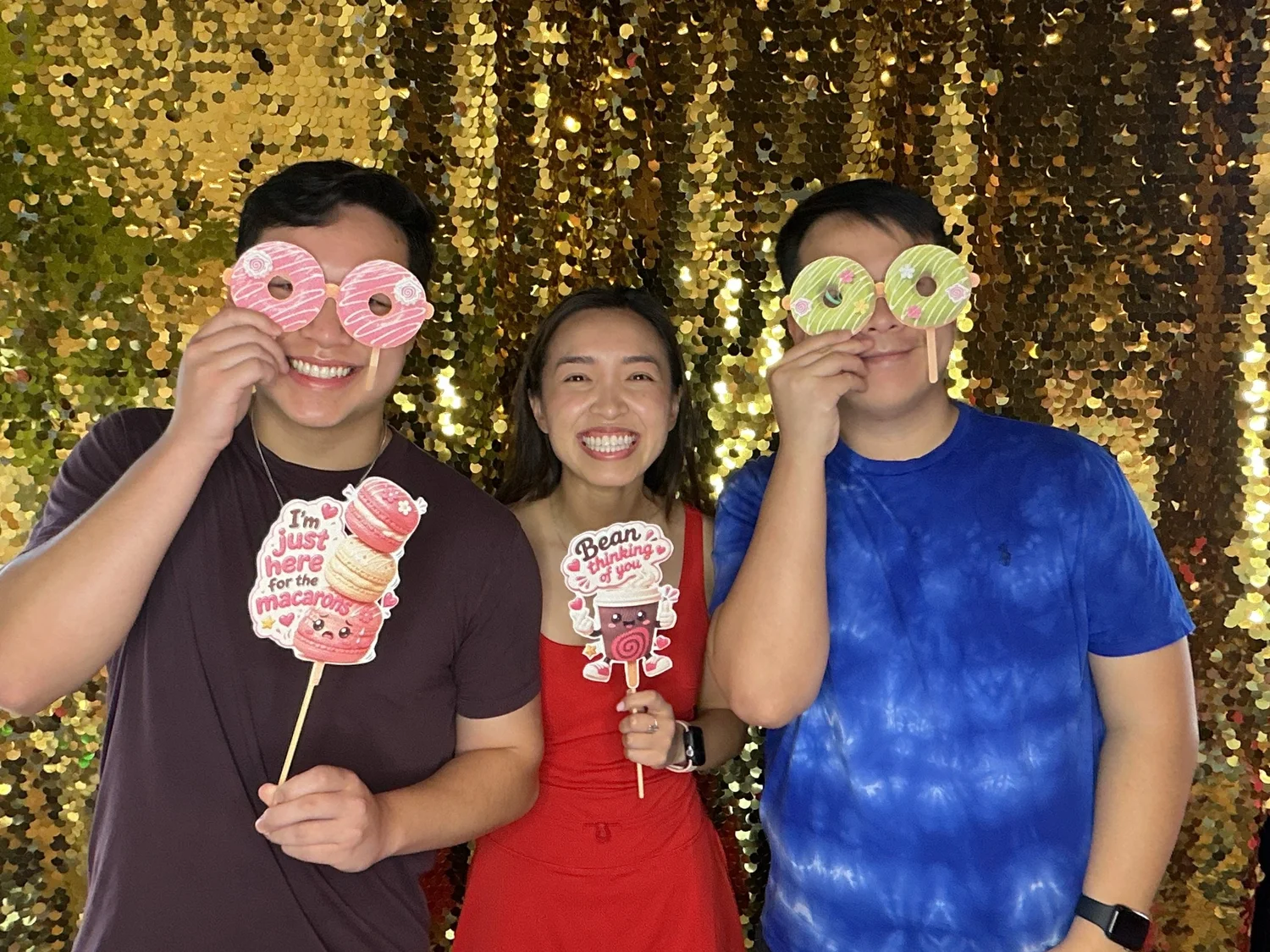 Guests celebrating at a CheesyPix event