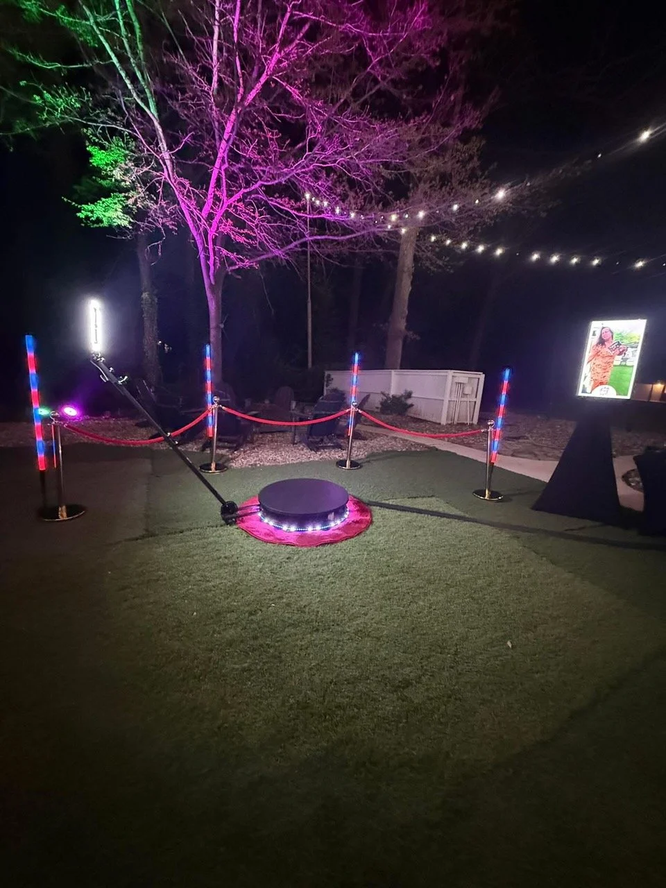 360 booth setup