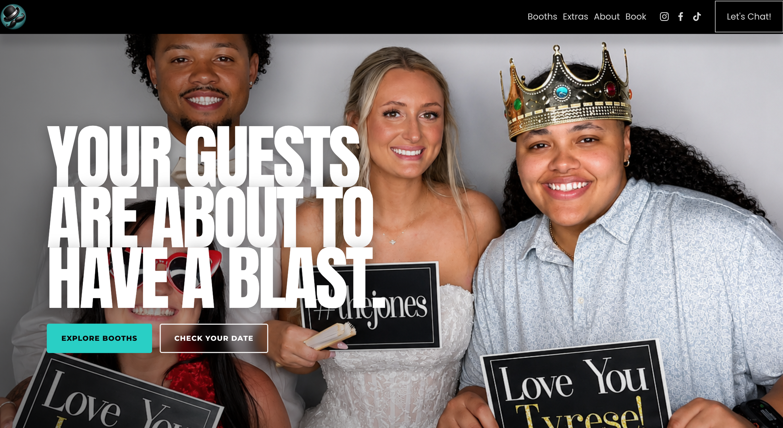 CheesyPix Photobooth website