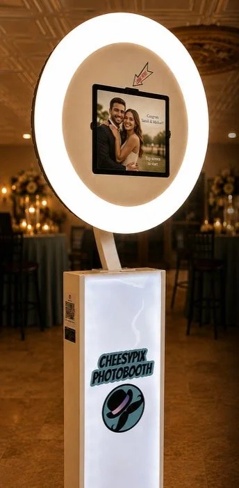 CheesyPix photo booth at a real event