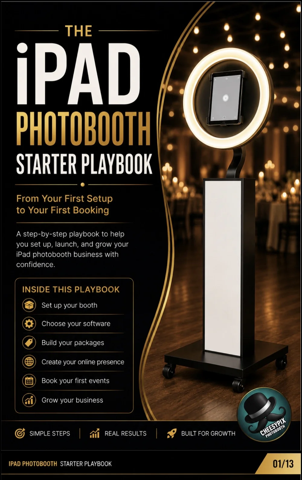 The iPad Photobooth Starter Playbook cover