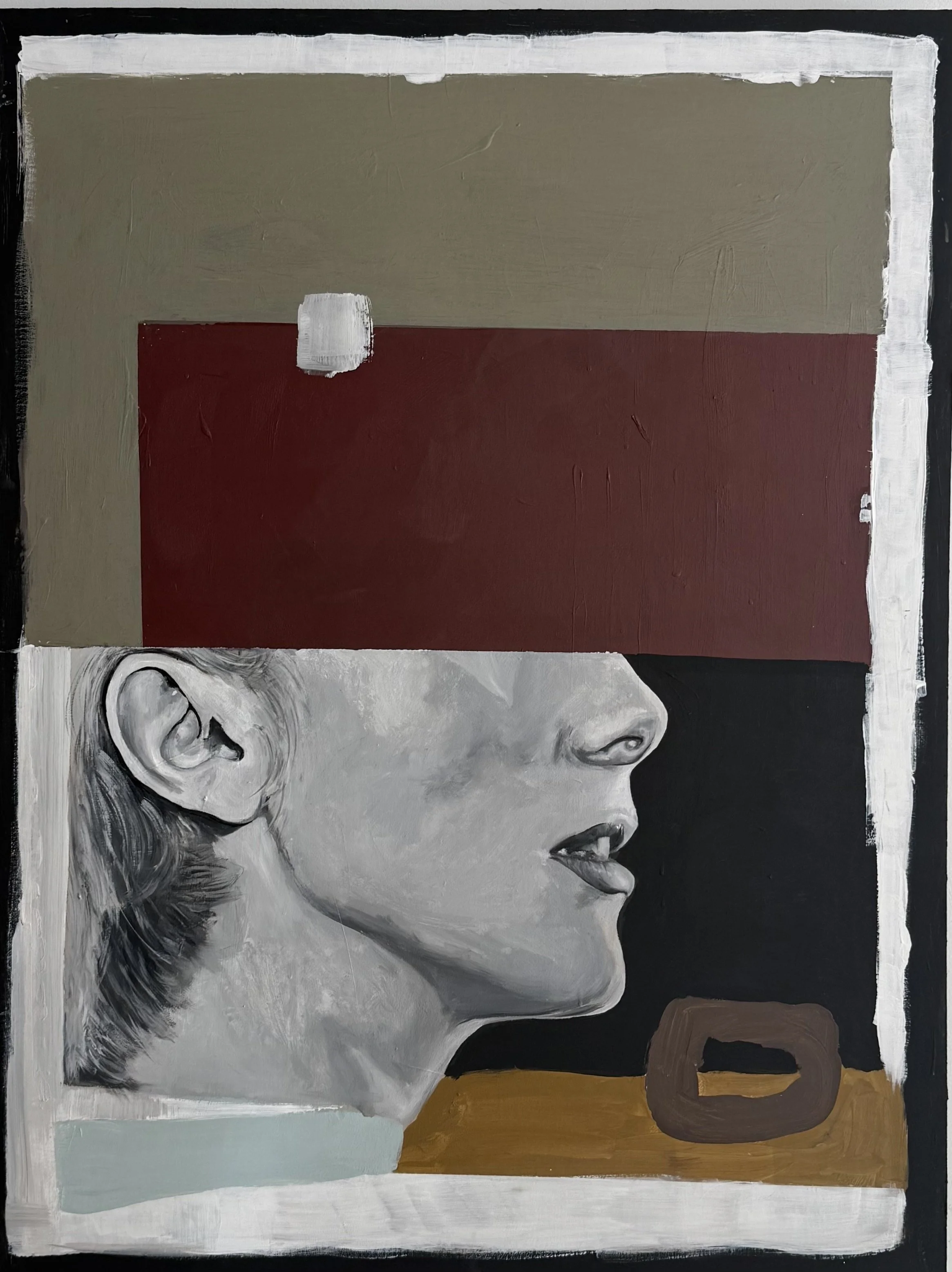 Fragmented Aria 36x48'' Mixed Media on Panel $3,100 - Sold