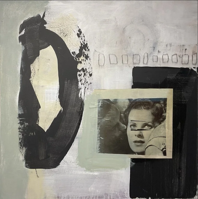 Francoise 24x24'' Mixed Media on Canvas $1,000