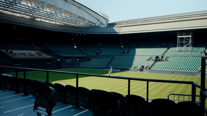 The calm before the storm 🎾

Recently had the pleasure of shooting on centre court at Wimbledon for a very fun upcoming project...

Sadly no tennis but it was stunning to see the stadium calmly bathed in sunlight and ready to receive the chaos of th