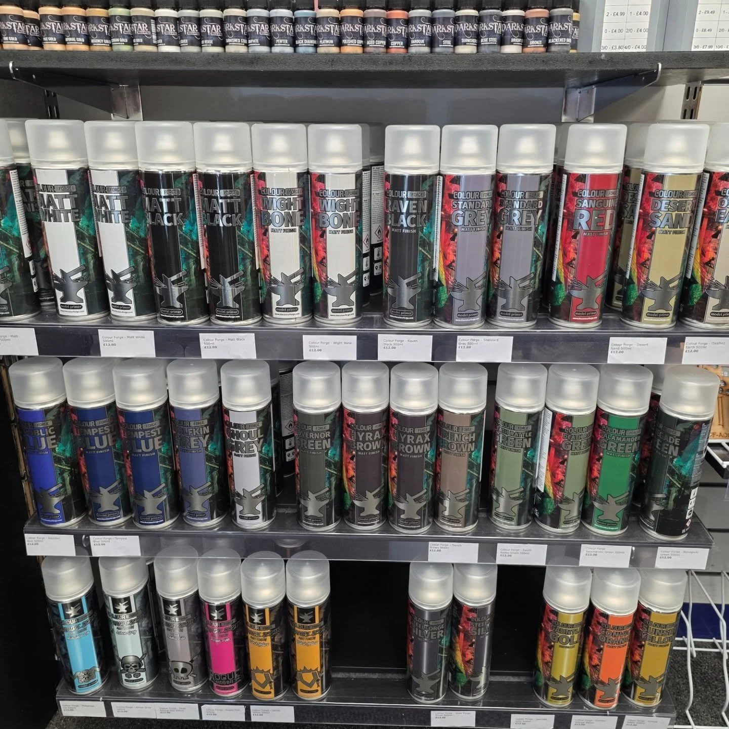 Colour Forge Spray Cans are back in stock!
#colourforge #tabletopgames #tabletop #crusaderwargames