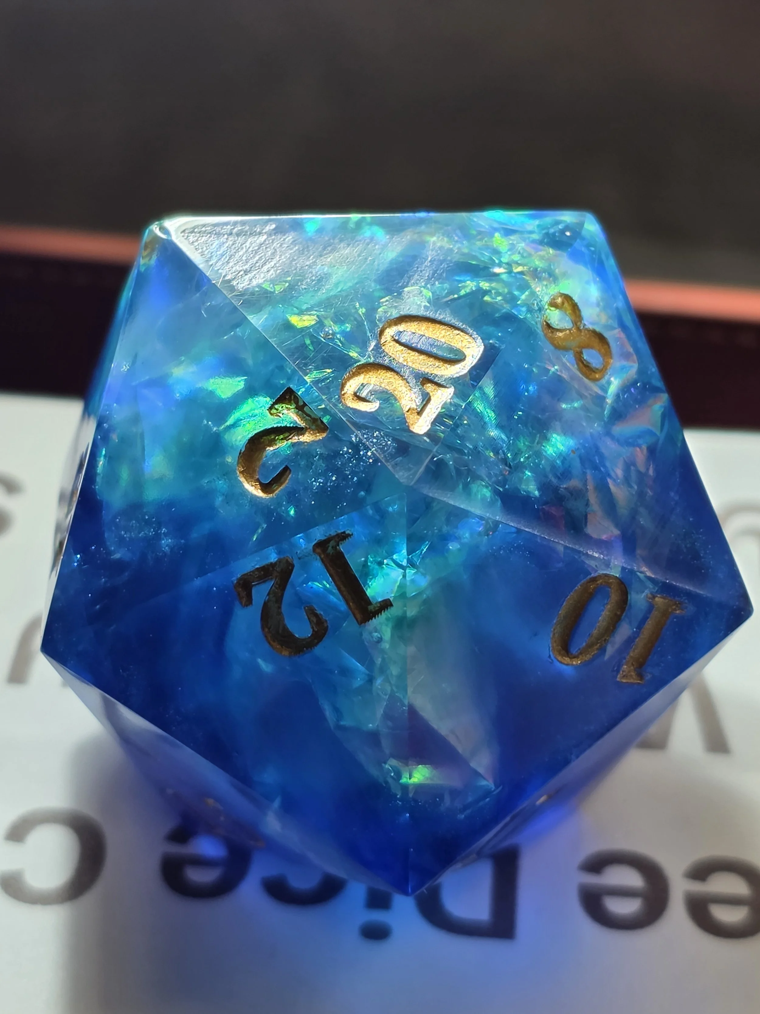 Handmade Single D20 Chonk