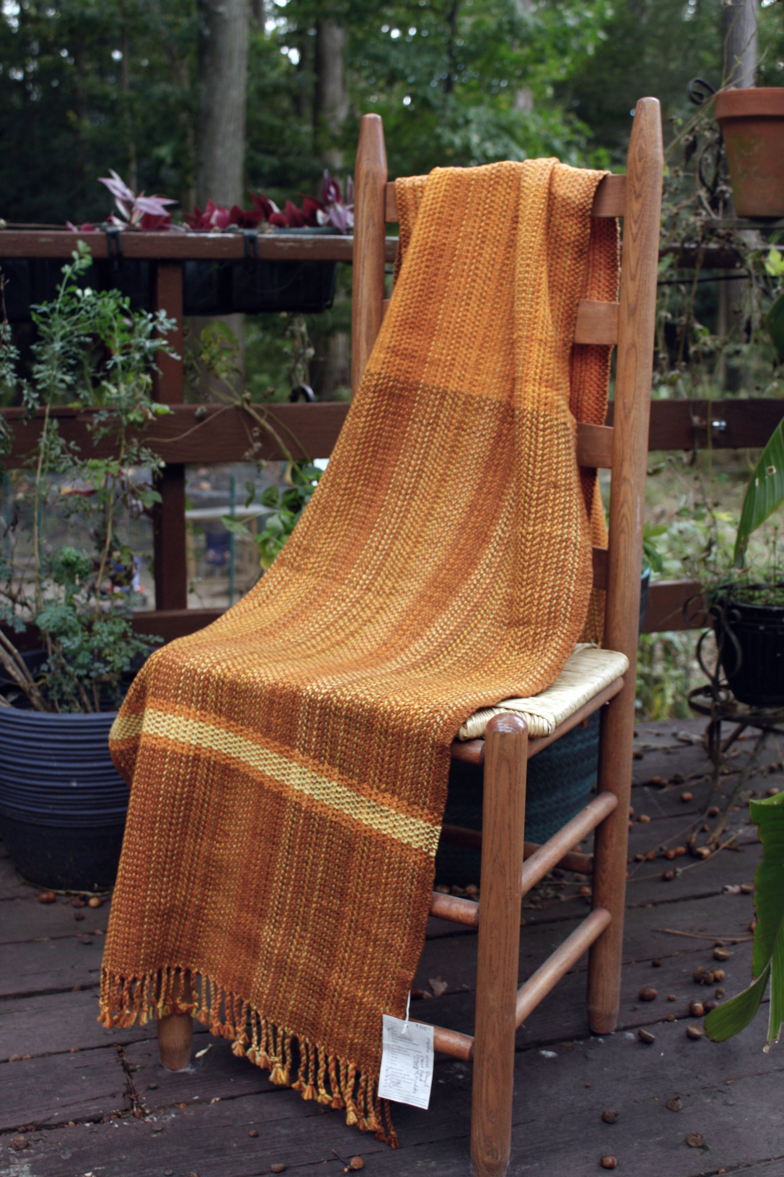 Merino Wool Scarf 24x72". 2025.