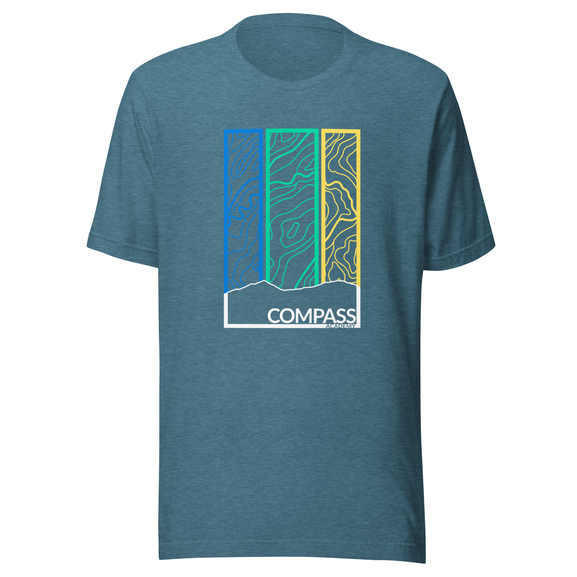 unisex-staple-t-shirt-heather-deep-teal-front-6a3a90e56faf6.png