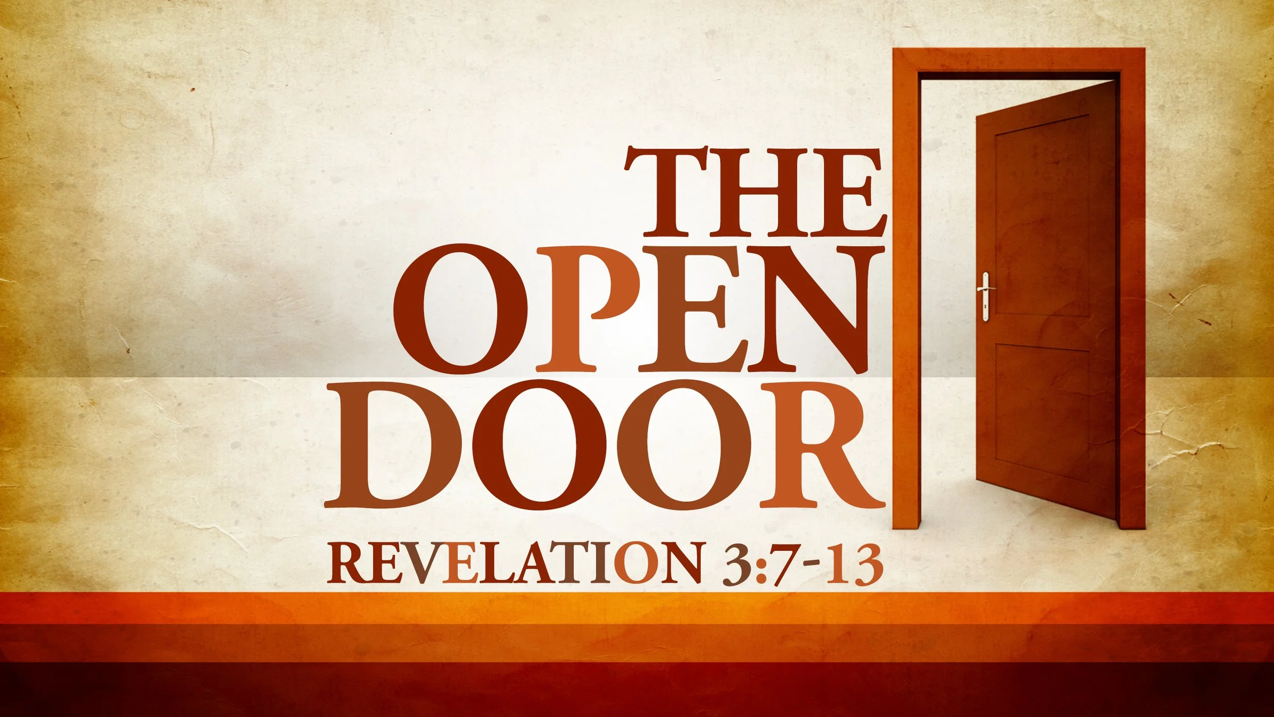 the open door