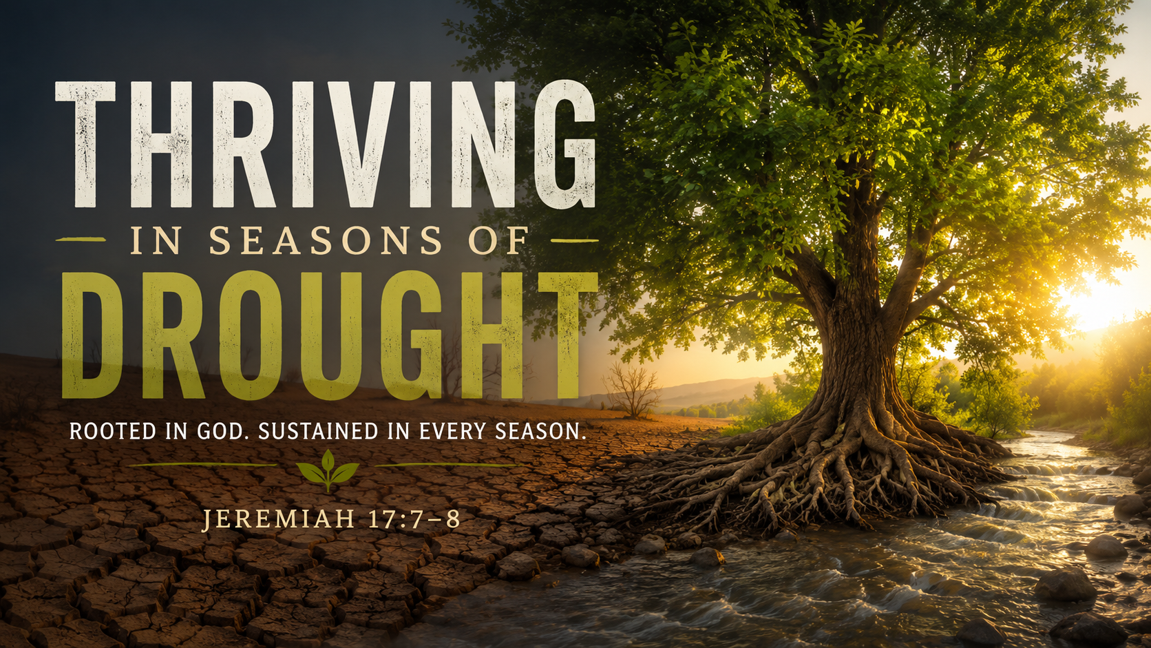 Thriving in seasons of draught
