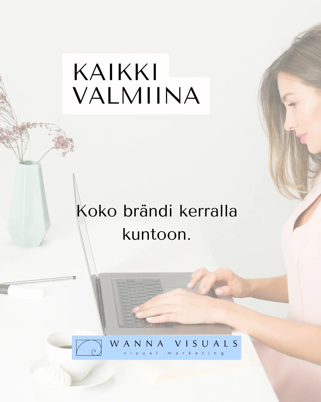 Haluat yrityksesi br&auml;ndin kerralla valmiiksi ja yhten&auml;iseksi?  T&auml;m&auml; on paketti sinulle, jos et vain halua, ett&auml; yrityksesi n&auml;ytt&auml;&auml; hyv&auml;lt&auml;, vaan my&ouml;s kertoo kuka olet ja mit&auml; lupaat asiakkai