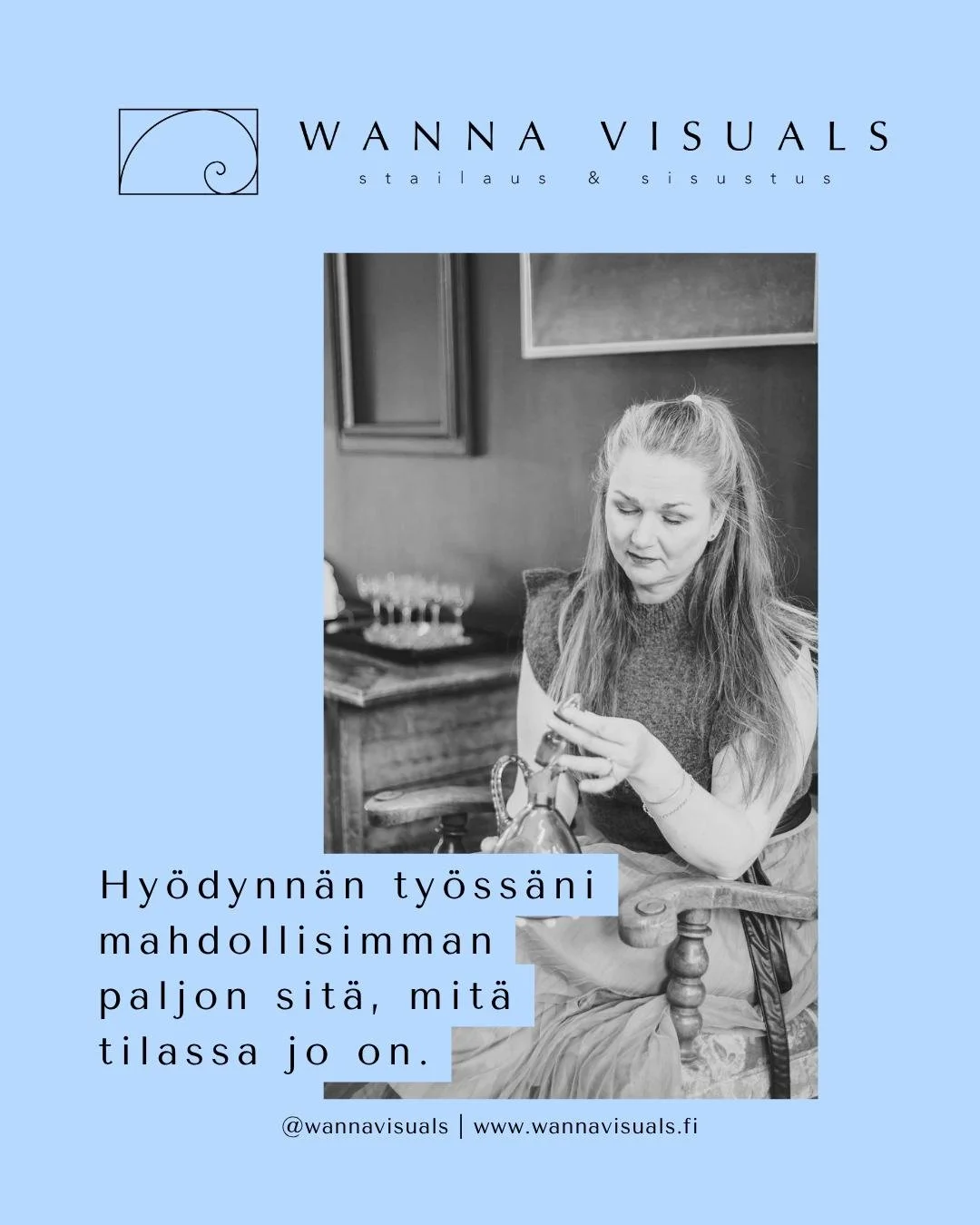 Hy&ouml;dynn&auml;n ty&ouml;ss&auml;ni sen, mit&auml; sinulla jo on. Kaiken ei tarvitse olla uutta, jotta koti n&auml;ytt&auml;&auml; hyv&auml;lt&auml; ja tuntuu toimivalta. Usein pienill&auml; muutoksilla saadaan iso ero. Tarvittaessa ehdotan lis&au