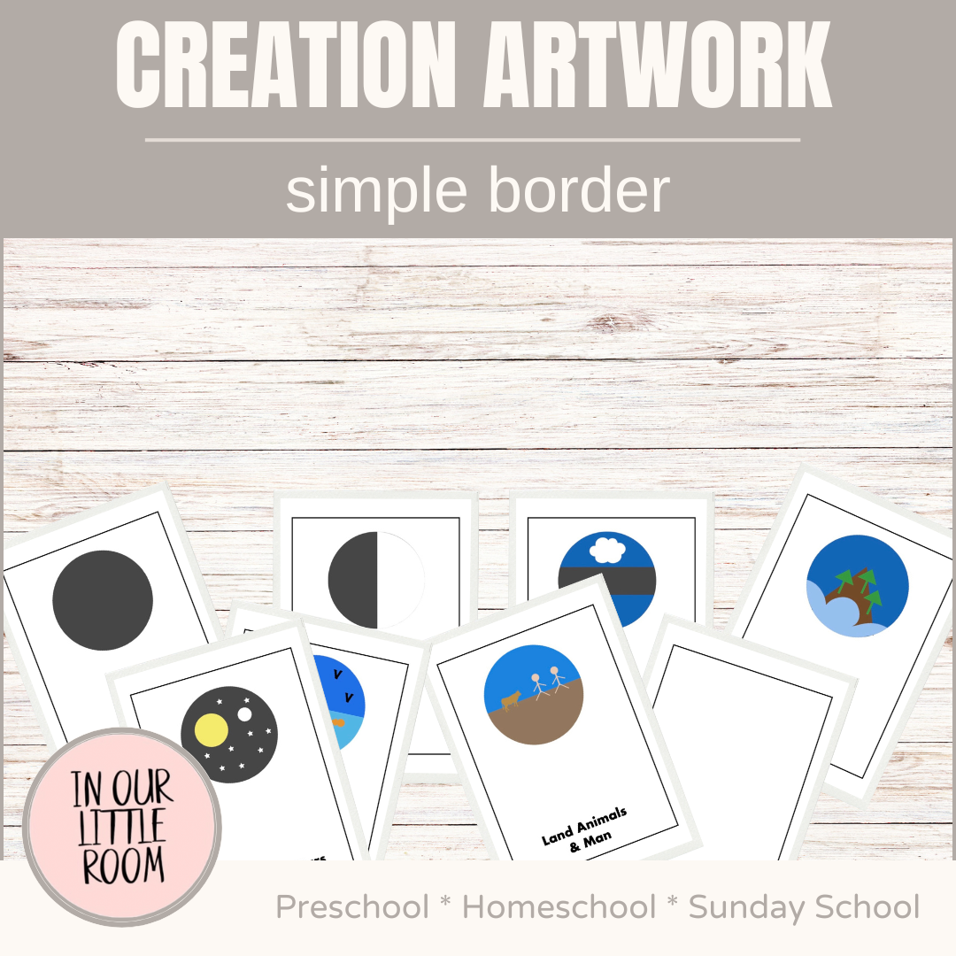 Creation Artwork w/ Simple Border