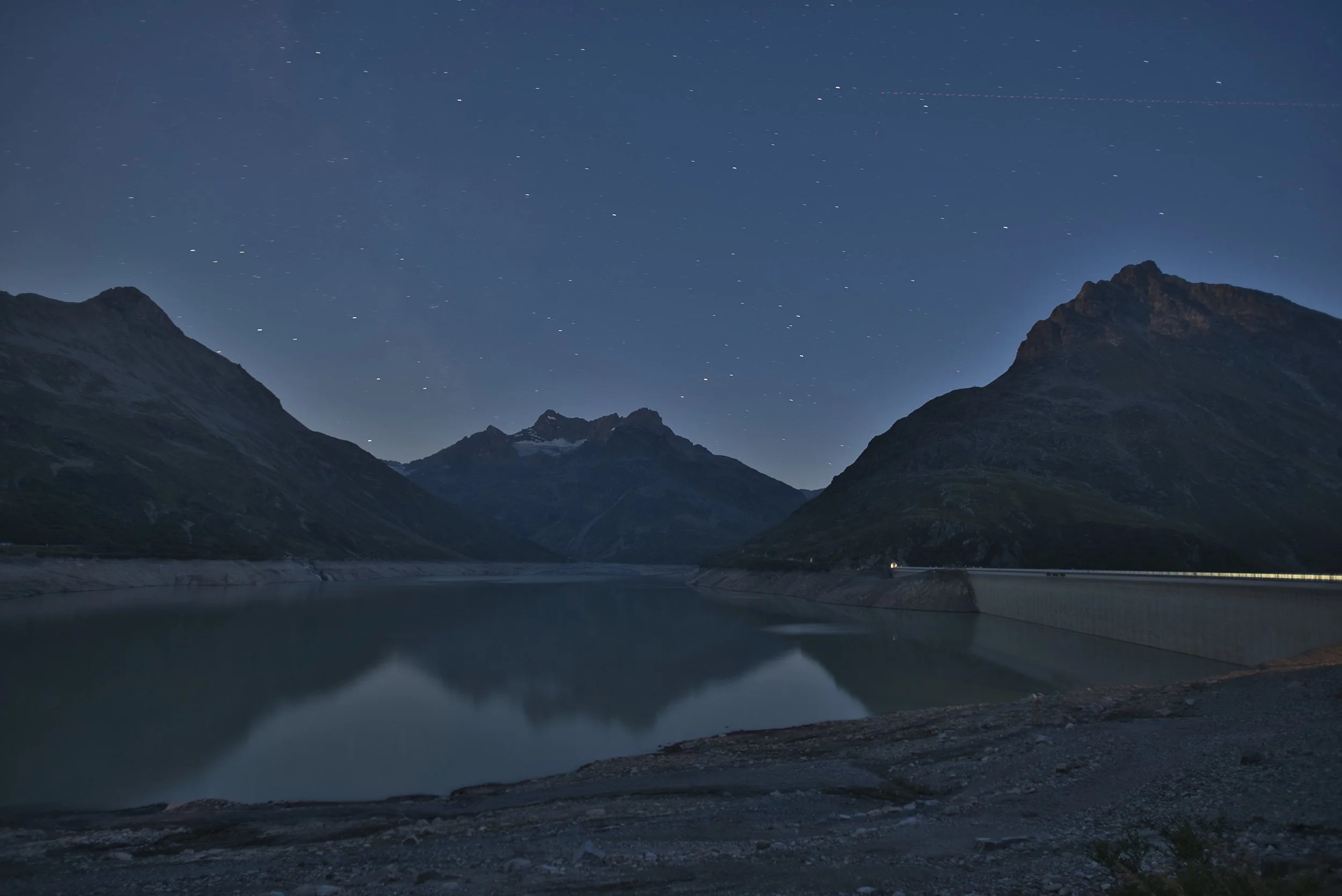 Silvretta Autriche By Night