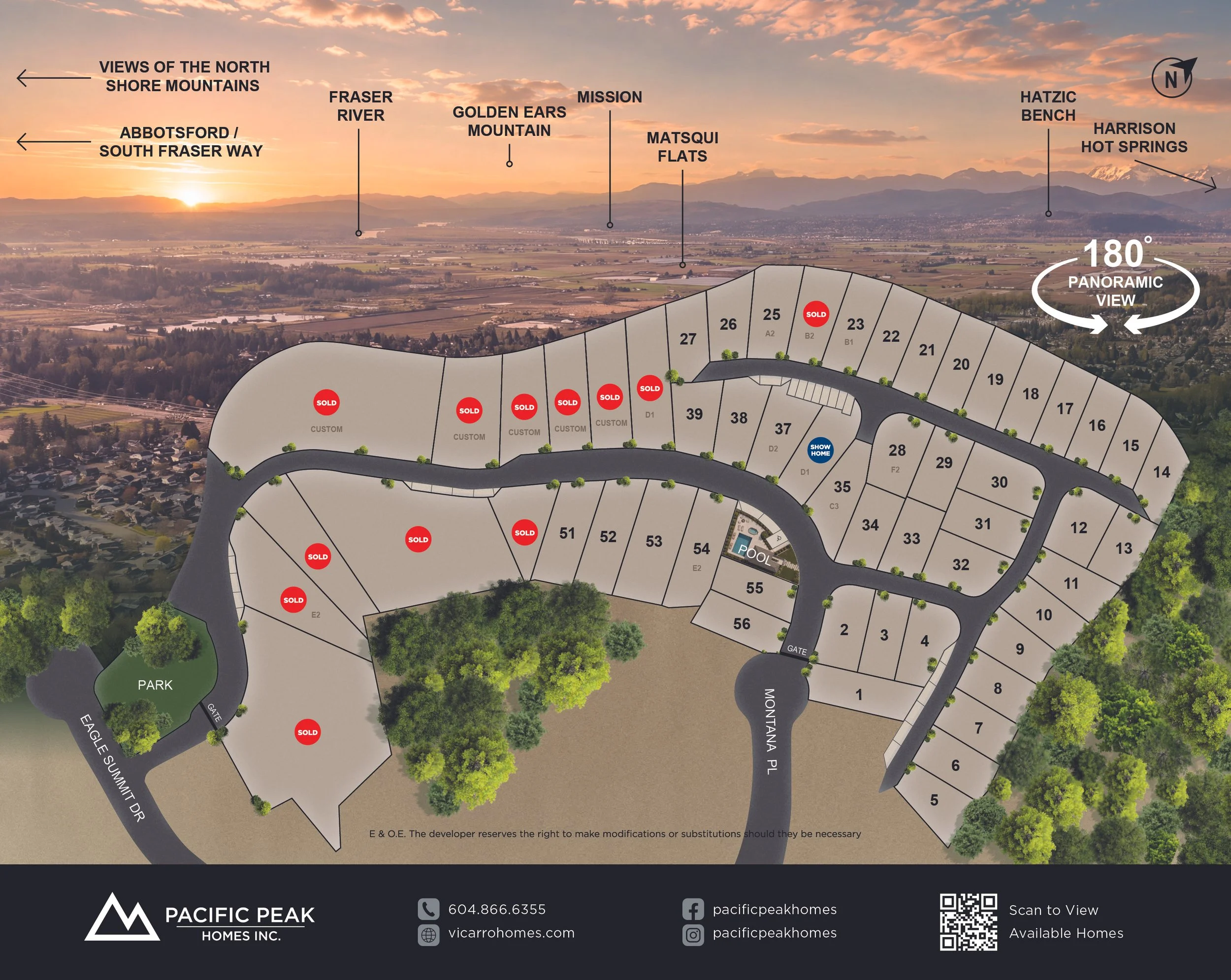 Vicarro Skyline-Site Map-Find Available Homes for Sale in Abbotsford