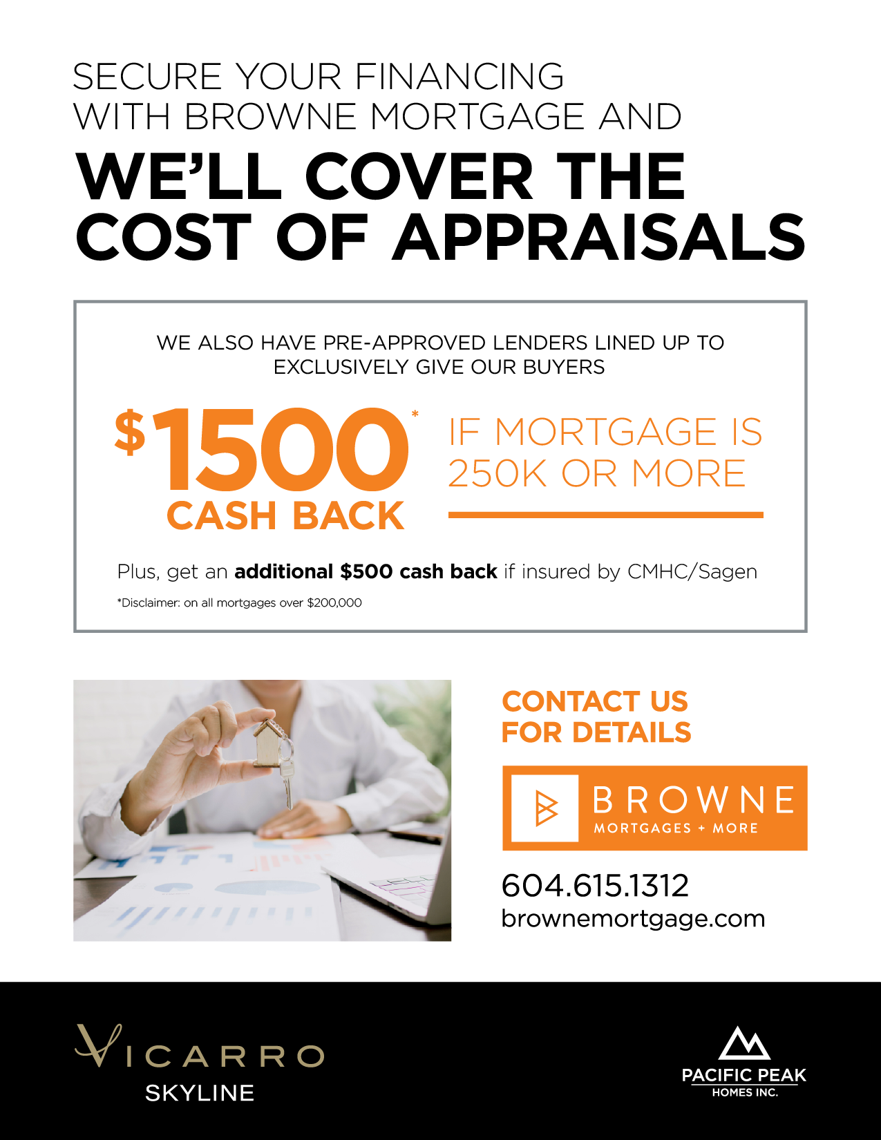 Browne Mortgage – Special Mortgage Deal on Homes at Vicarro Skyline