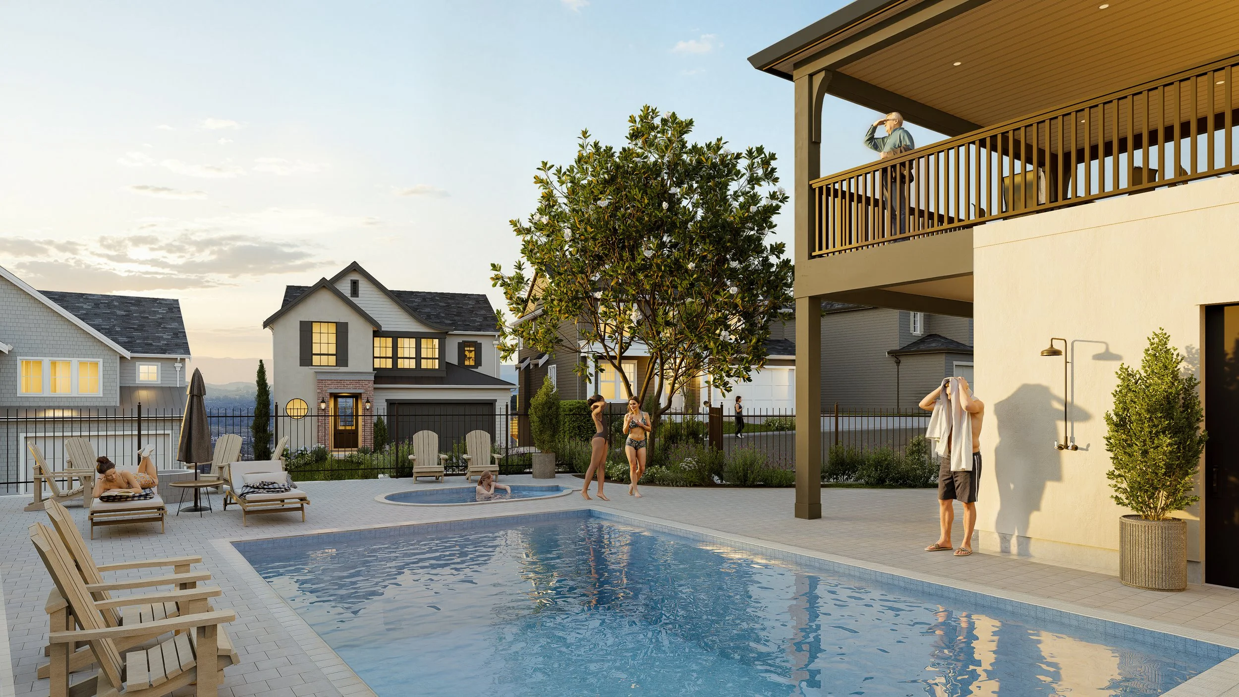 Vicarro Skyline-Private Community Pool