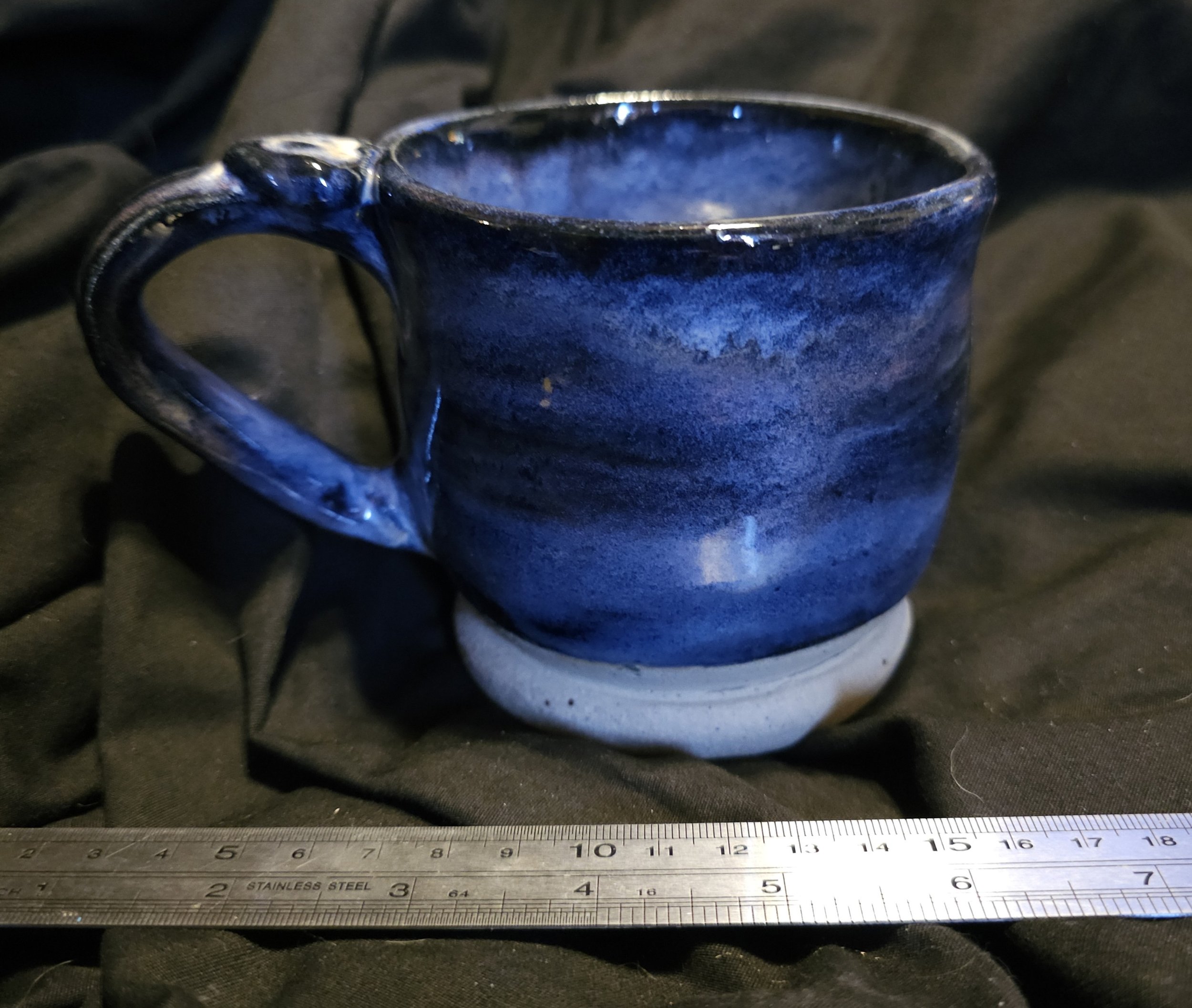 Dark Blue Coffee/Soup Cup