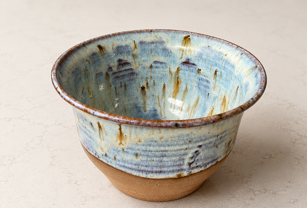 Handcrafted ceramic bowl