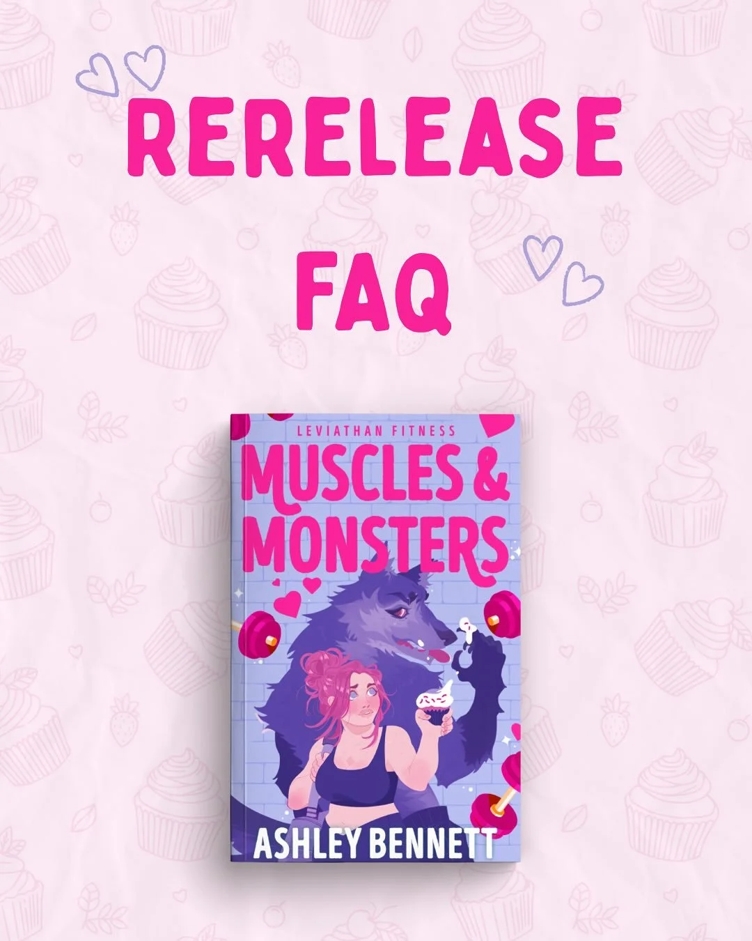 I&rsquo;ve had a lot of questions about the rerelease recently, so please reference this FAQ to see if it covers your questions!

Also, today is the last day to enter the GoodReads 🎁-away!! 

Muscles &amp; Monsters is available for preorder now at a