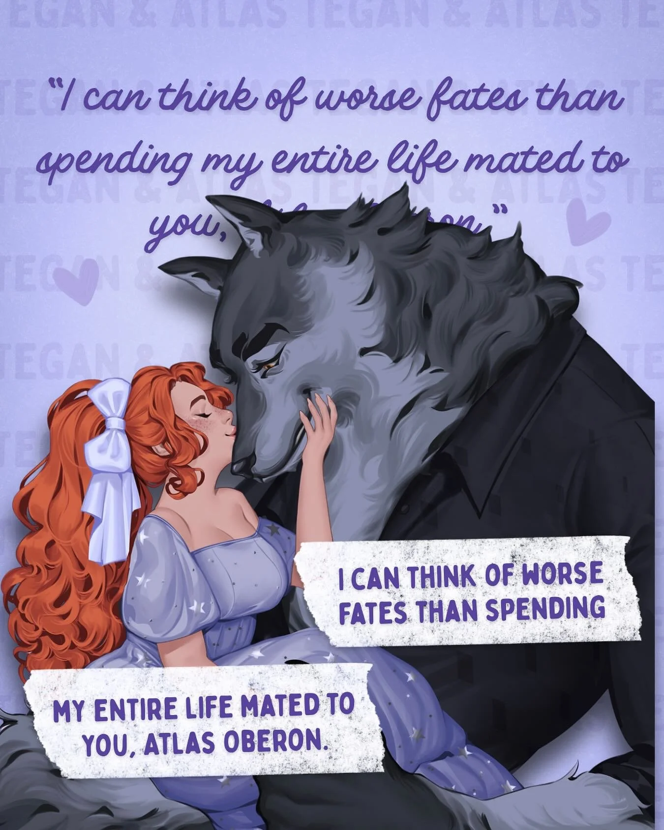 When they&rsquo;re ✨ fated mates ✨

It&rsquo;s one of my absolute favorite tropes of ALL TIME.

A huge thank you to everyone who entered the GoodReads 🎁-away! 6767 of you entered! Totally blew my goal of 5k away!!

📖 Muscles &amp; Monsters by Ashle