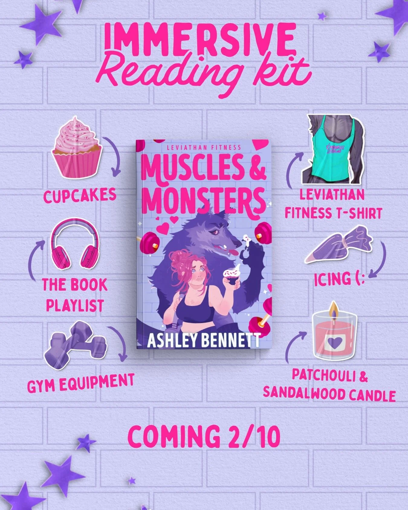 📚 Immersive Reading Kit 📚

Here&rsquo;s everything you need to set the mood when you&rsquo;re reading the revised and expanded edition of Muscles &amp; Monsters! The GoodReads gi-veaway is still going on!!

📚 Muscles &amp; Monsters
Releasing Febru