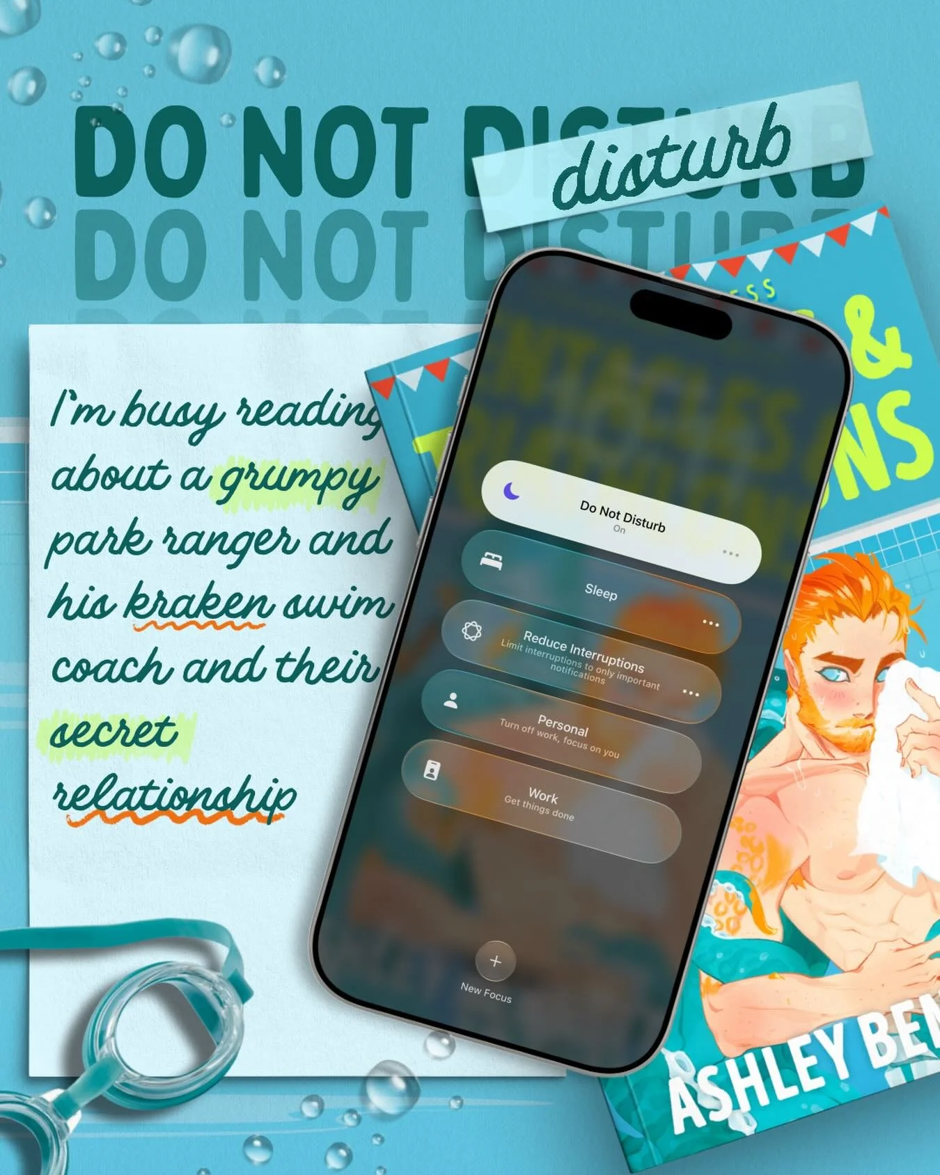 📱DO NOT DISTURB📱

Did you know that Tentacles &amp; Triathlons is available to request on NetGalley and lots of people are getting approved to read it early?!

Comment READ if you&rsquo;d like more information 💕🐙

CONTENT AND TROPES:

🤫 they&rsq