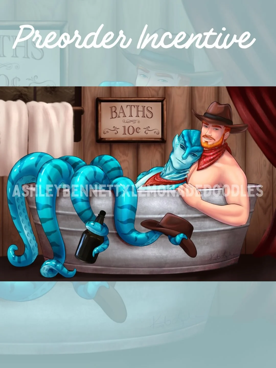 🏖️ Preorder Incentive by @lemonade_doodles 🏖️

When I was writing this scene, I knew I had to get art of Reece and Cyrus&rsquo;s photo!

As someone who spent summers at a beachside tourist town, their trip really encompasses the memories I made the