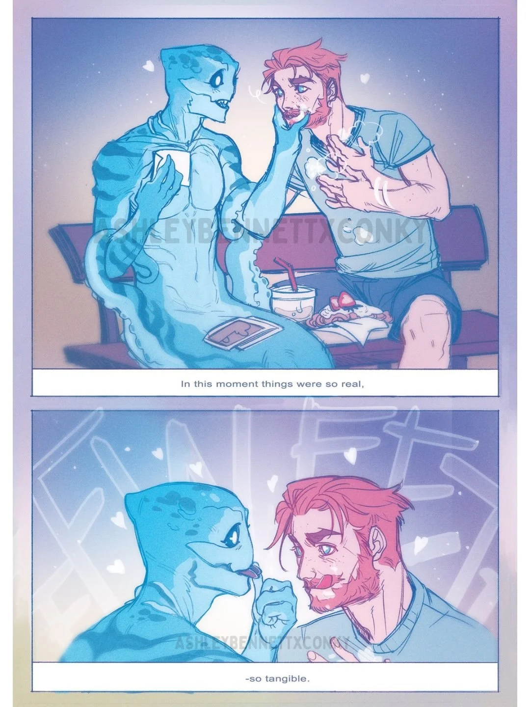 ✨PREORDER INCENTIVE TWO✨

This is one of my favorite scenes from the revised and expanded edition of Tentacles &amp; Triathlons and the art @alco_180 created captures the moment perfectly.

If you preordered from @novelgrounds @novelgroundsbookstore 