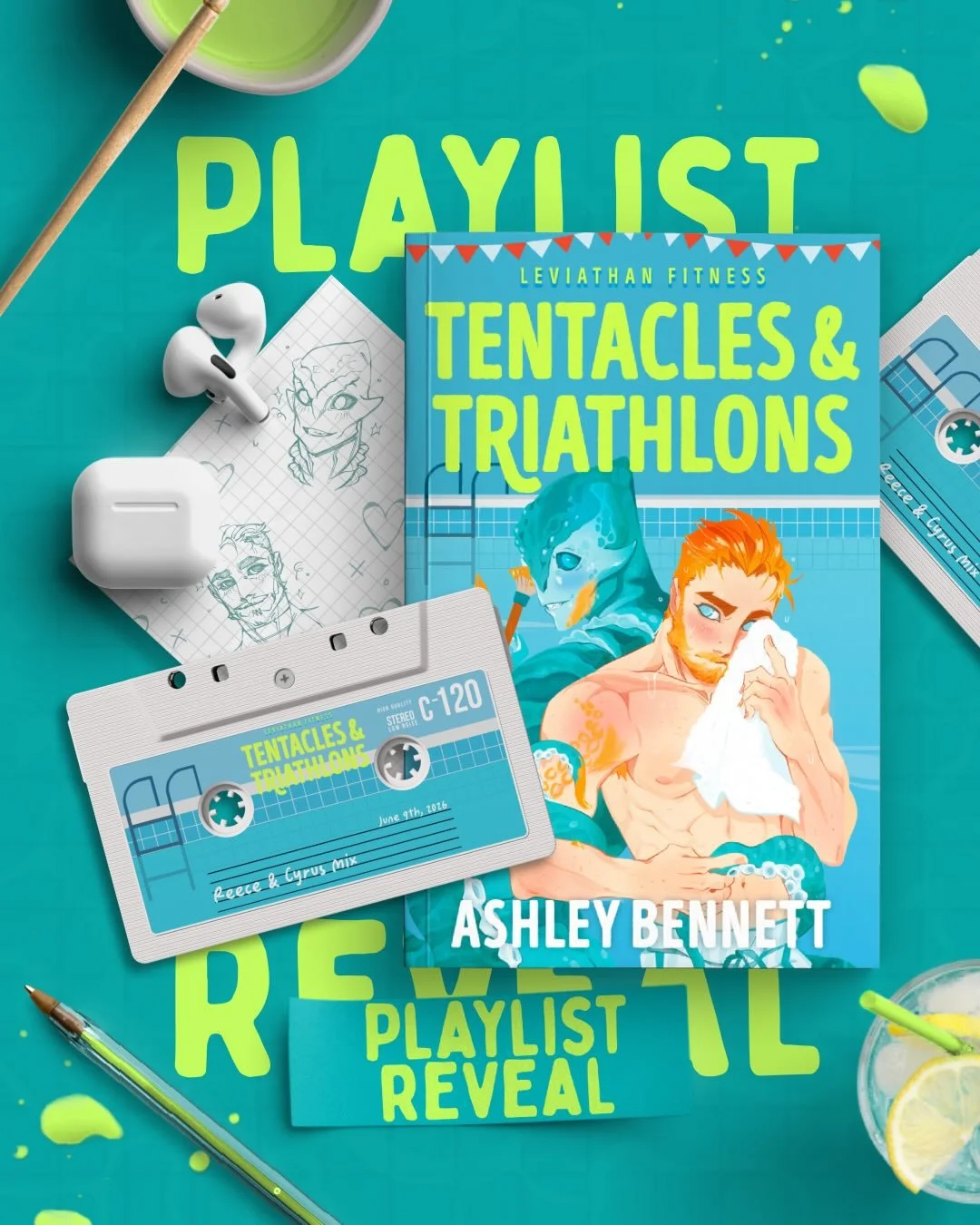 🎶The Playlist🎶

Making playlists for my books is my favorite! I try to pick songs for each character with a certain scene in mind. When I&rsquo;m writing, each scene plays out like a movie and the song is the backing track!

Tentacles &amp; Triathl