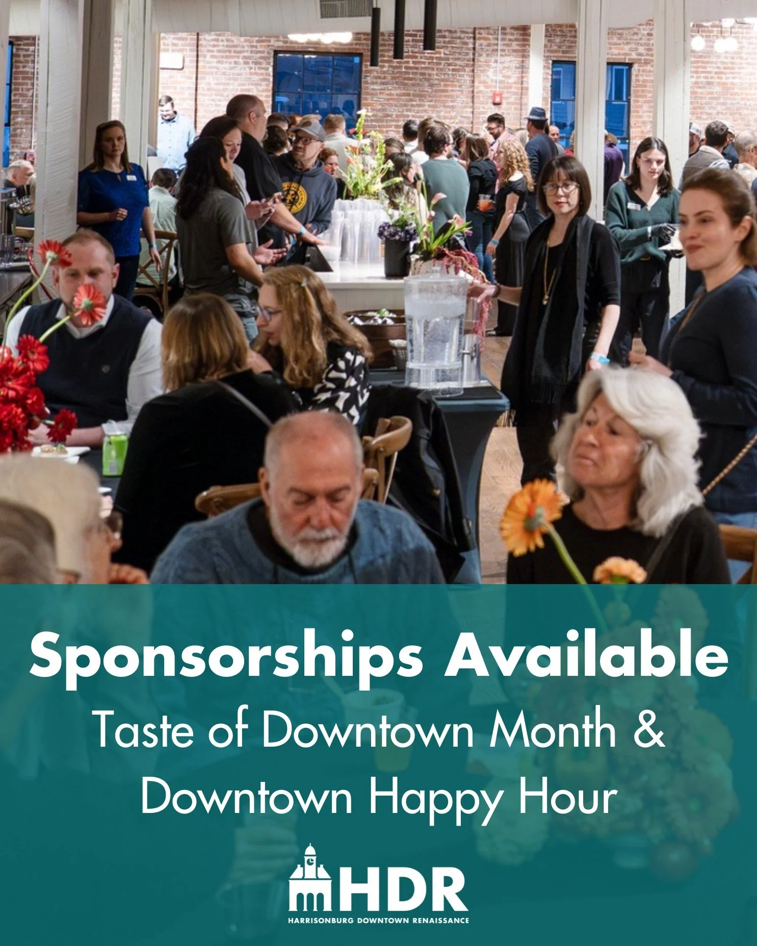Are you hungry to get involved in our vibrant downtown culinary community? Sponsorships for Taste of Downtown and Downtown Happy Hour are available!

Whether you want to have your logo seen by thousands of eyes in our annual Downtown Dining Guide cam