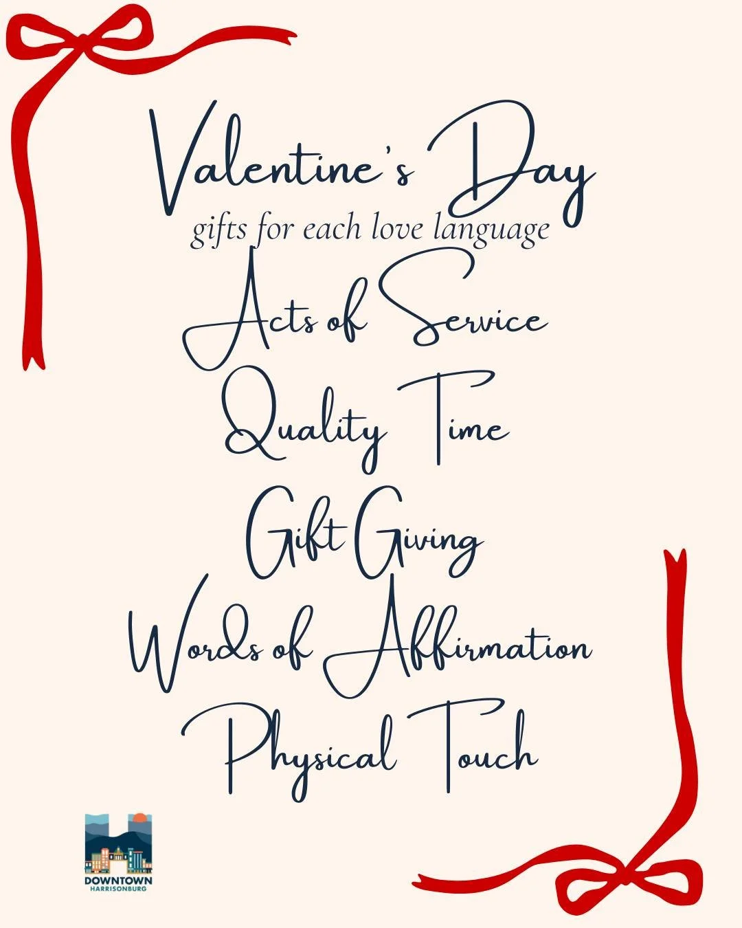 Valentine&rsquo;s Day is right around the corner! Treat your loved one to something special from downtown Harrisonburg, from cozy experiences to unique finds. 💘

✨ That&rsquo;s not all ✨ there are tons more amazing gifts to discover from downtown bu