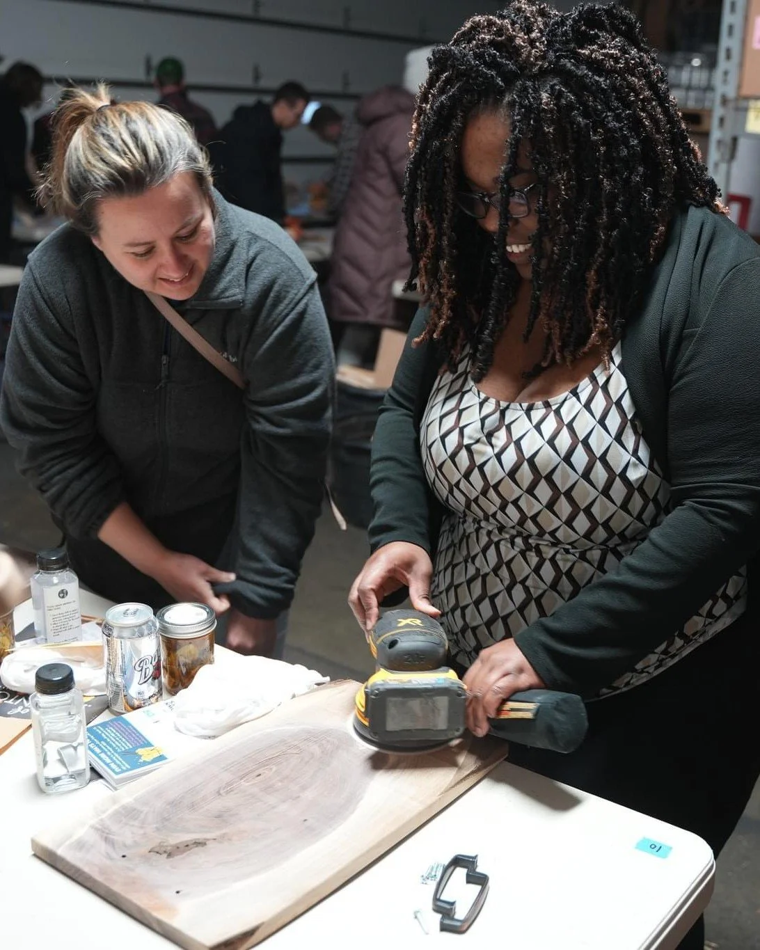 Another popular workshop is coming back this March for Taste of Downtown month! Get tickets now using the link in our bio.

On Thursday, March 19, from 5:30-7:30pm, flex your creative muscles with local craft beer, light bites, and friends, as you tr