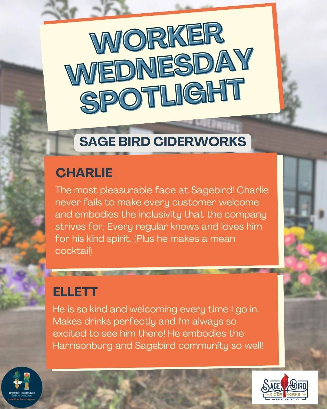 Our Worker Wednesday Spotlight is all about celebrating the amazing people who make our downtown businesses so special. From friendly faces behind the counter to the hardworking folks keeping everything running smoothly, this is our chance to recogni