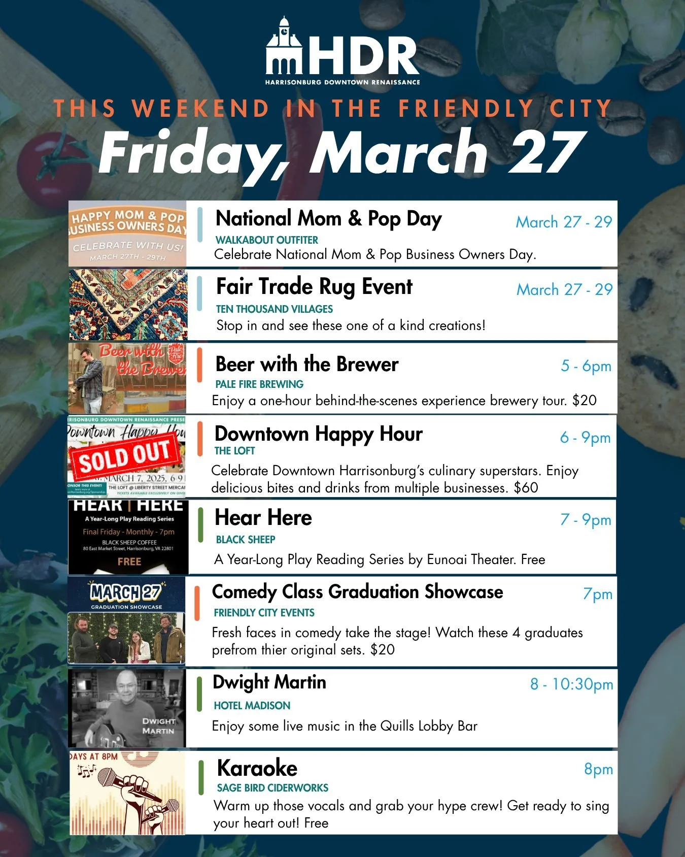 It's the last weekend of Taste of Downtown Month! Enjoy something tasty this weekend while you head out to these amazing events downtown.

Are there any events we have missed? Please comment the details down below! You can always add events happening