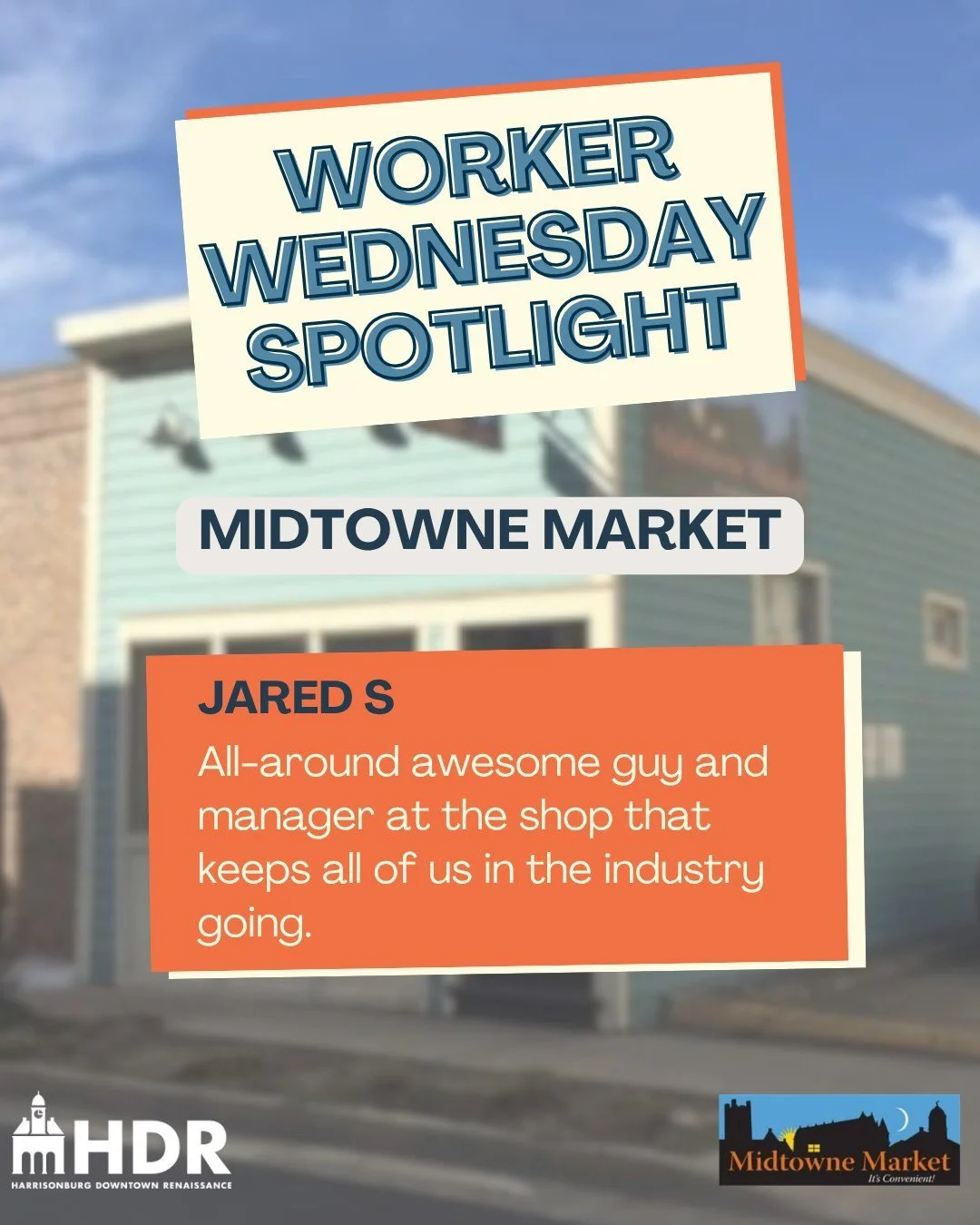 We had so many amazing entries that we&rsquo;re carrying the celebration into Small Business Month in April! 

This week, we&rsquo;re excited to spotlight Jared from @midtowneva! 

 Thank you for all your hard work and for helping make our downtown c