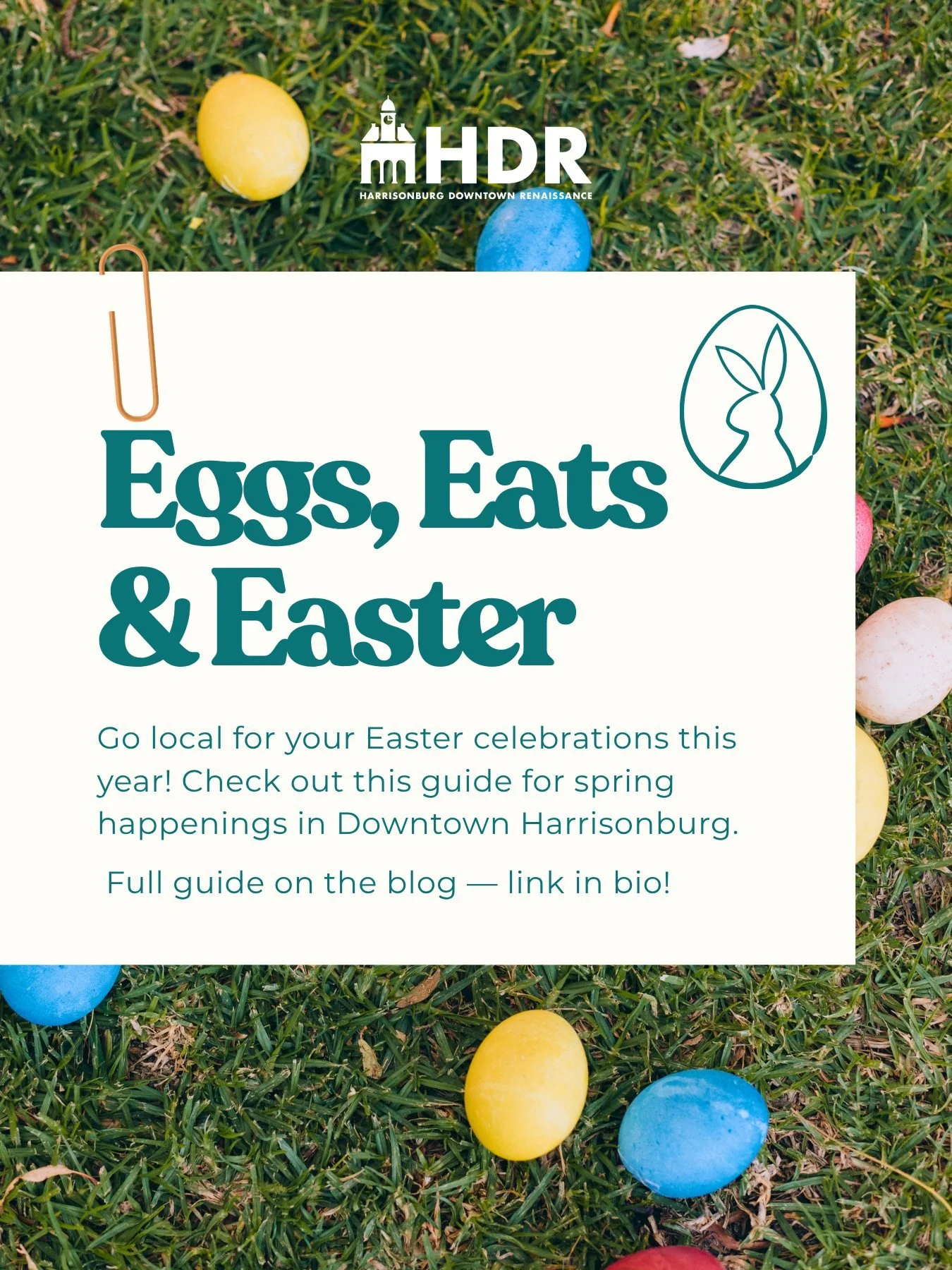 Easter is springing up soon! Make a local business part of your celebration and keep our downtown community blossoming. We curated a roundup of Easter food, activities, and more to get you started. Check out the blog linked in our bio for more detail