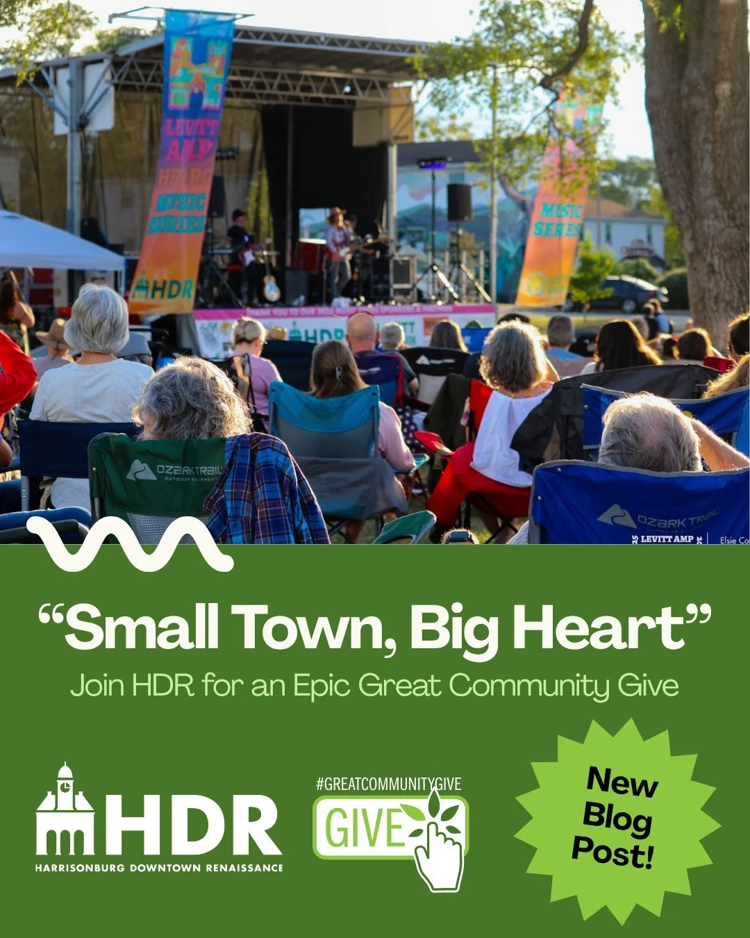 Harrisonburg truly is the &ldquo;Friendly City,&rdquo; and we&rsquo;re ready to prove it on April 22! 💚

Our latest blog post, &ldquo;Small Town, Big Heart,&rdquo; is officially live. We&rsquo;re giving you a sneak peek at HDR&rsquo;s $4,000 goal fo