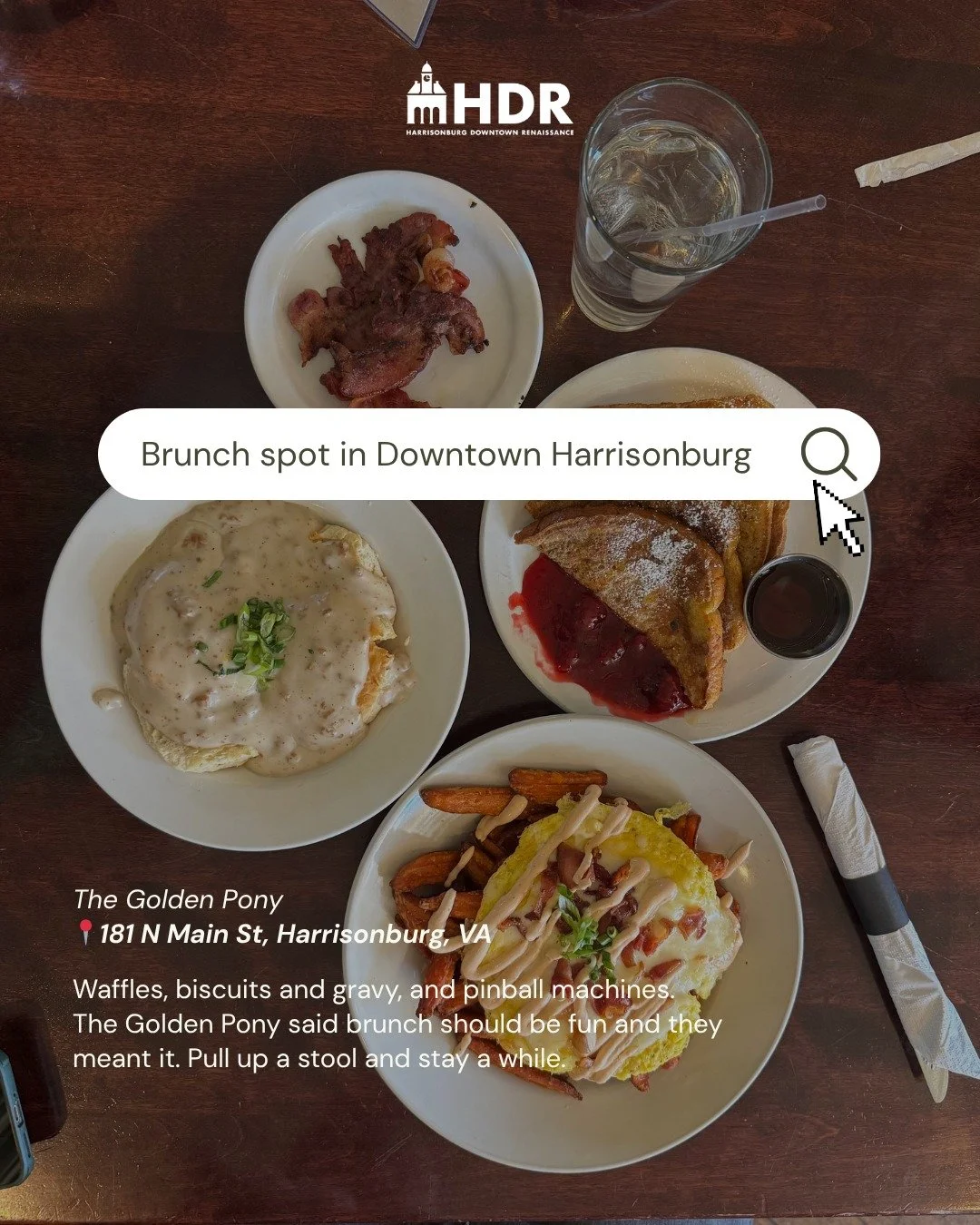 Graduation weekend isn't over yet 🎓

 Whether you're celebrating with your Duke, recovering from the festivities, or you're a local who just needs a breather after the big weekend, downtown Harrisonburg has your table waiting.

Come slow down, sip s