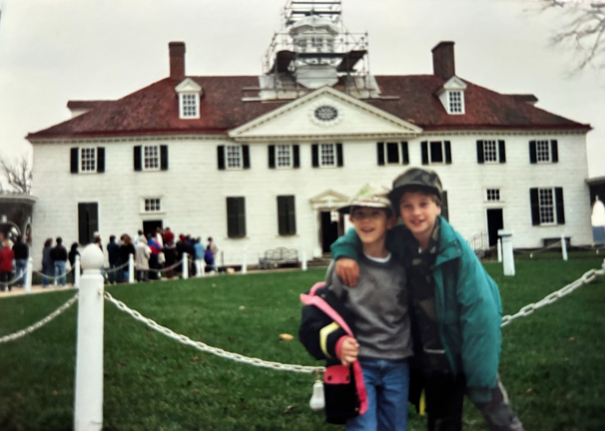 Photo of Chef Doug and Emily's Husband when they were young