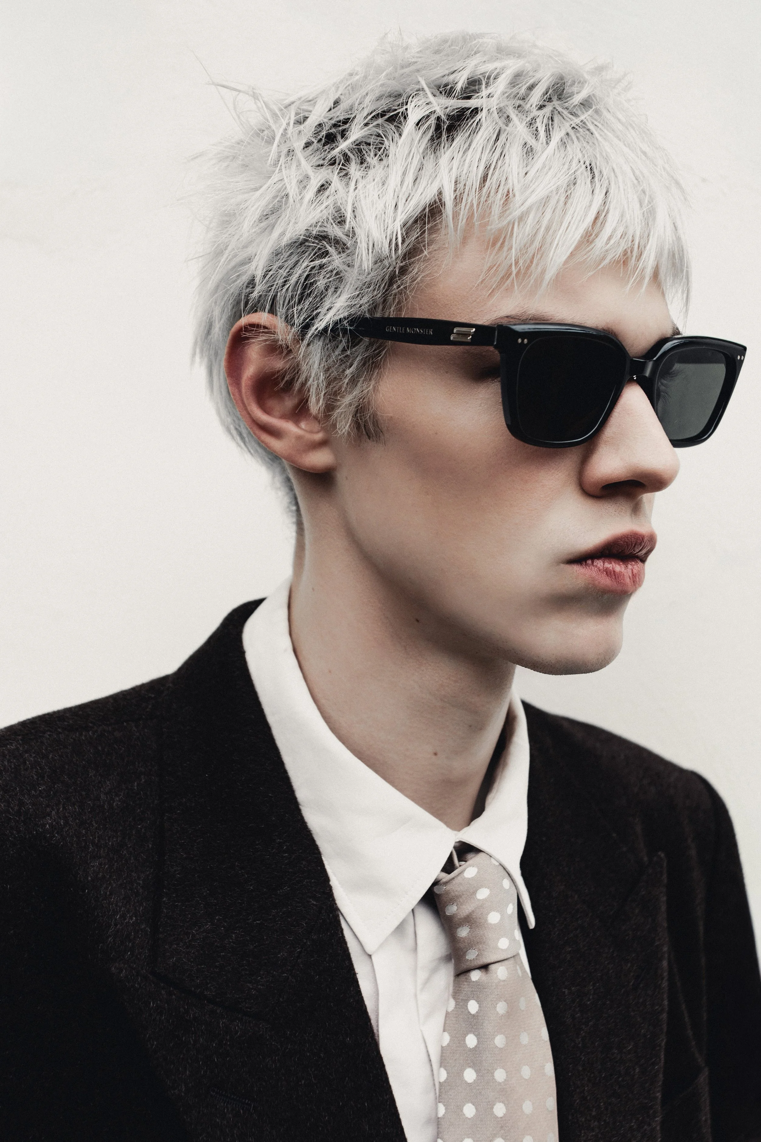 Fashion detail from Numéro Switzerland Rebel Code editorial photographed by Ori Paul Levi