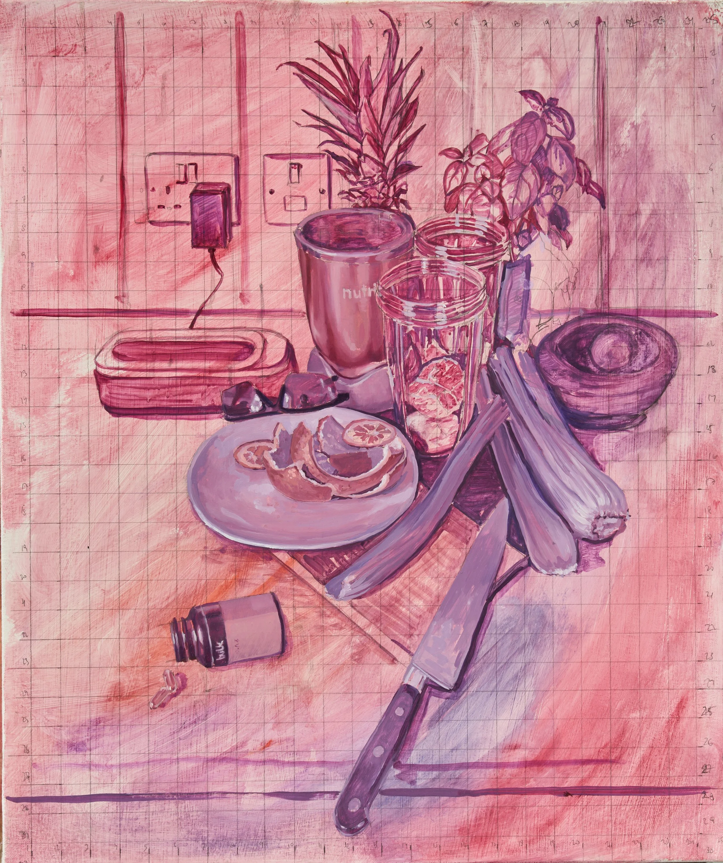 Still life in Pink, oil on canvas, 50x40cm,2025.jpg