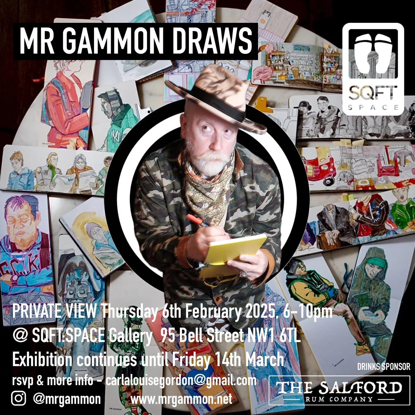 MR GAMMON DRAWS - 2025