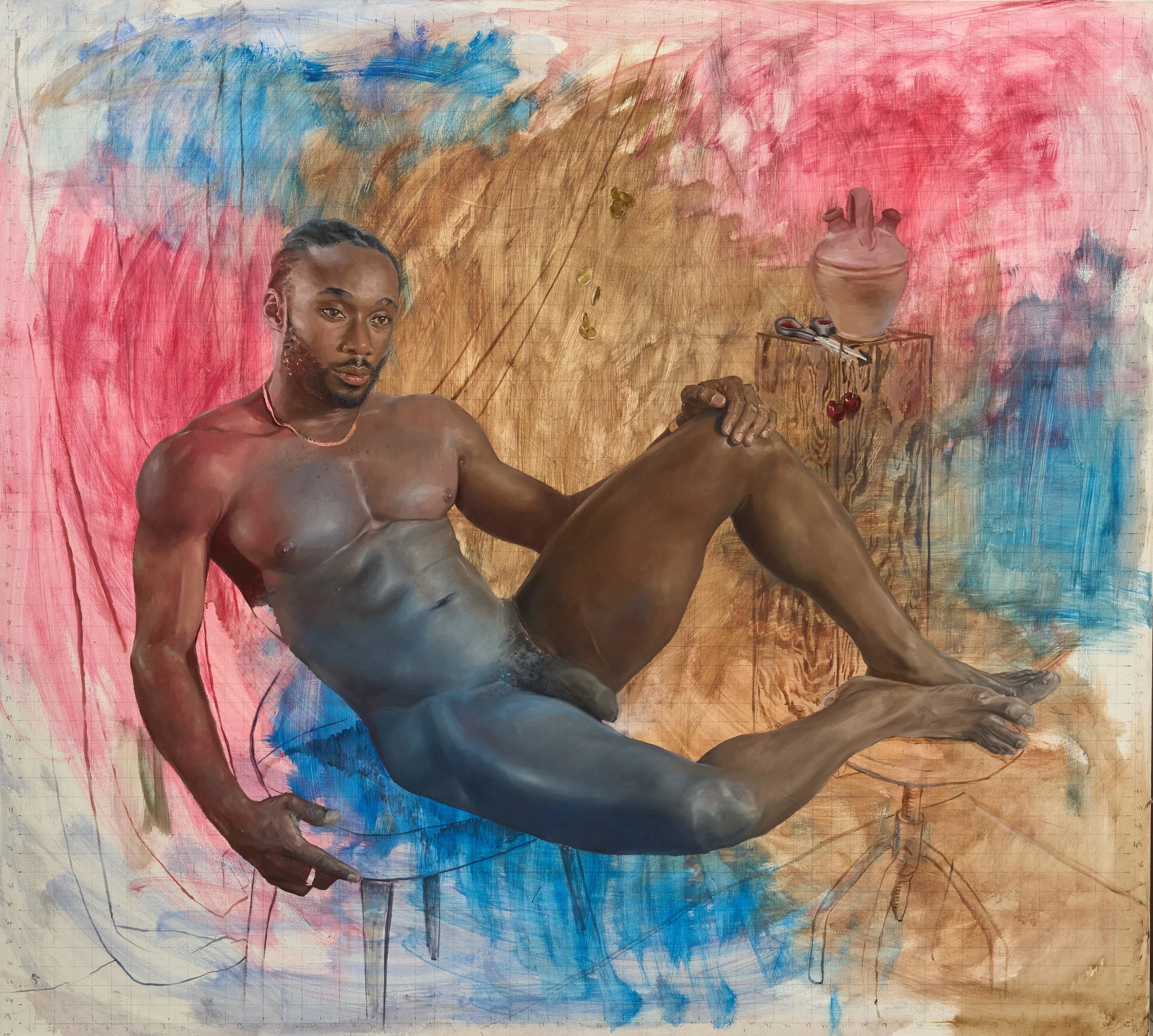 Danae, oil on canvas, 140x155cm, 2023.jpg