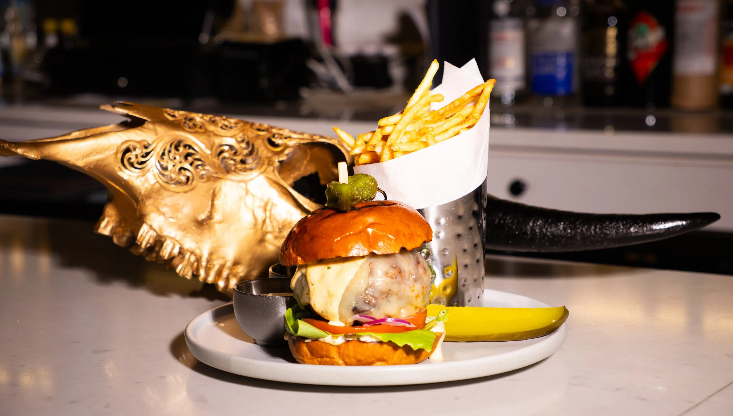 grilled burger Palermo style